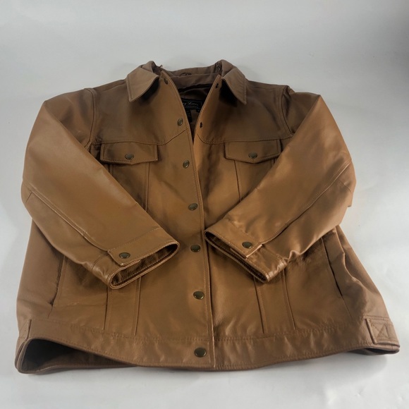 Terry Lewis Vintage Style Leather Jacket Men’s M - Picture 13 of 13